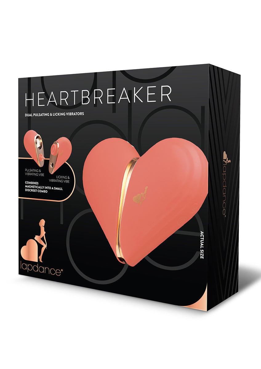 Lapdance Toys Heartbreaker Dual Pulsating & Licking Vibrator  Lapdance  Lingerie