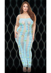 Blue Horizon Maxi Dress - Blue/Green - Queen