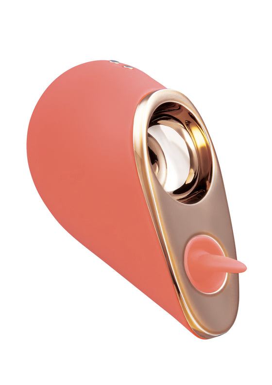 Lapdance Toys Heartbreaker Dual Pulsating & Licking Vibrator