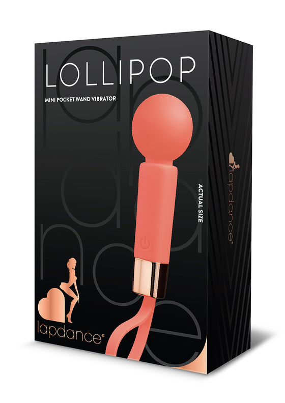 Lapdance Toys Lollipop Mini Pocket Wand Vibrator