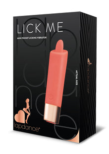  Lapdance Toys Lick Me Mini Pocket Licking Vibrator