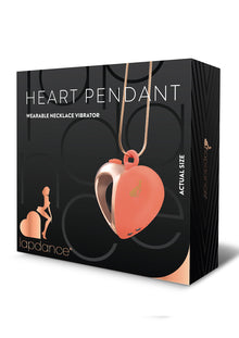  Lapdance Toys Heart Pendant Wearable Necklace Vibrator